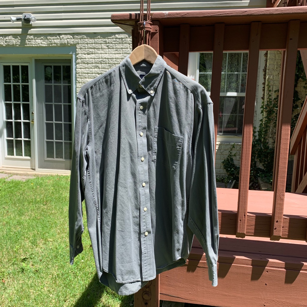 Gap Grey Button-Down